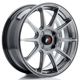 JR Wheels JR11 17x7 ET20-38 4H BLANK Hyper Black