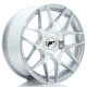 JR Wheels JR18 16x7 ET20-35 BLANK Silver Machined Face