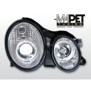 Mercedes CLK W208 clear CHROM Angel Eyes soczewka LPME27
