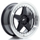 JR Wheels JR6 18x8,5 ET22 5x114,3/120 Gloss Black w/Machined Lip