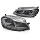 VW Golf 7 - CHROM LED DRL dzienne - U-type LPVWV5