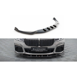 Przedni Splitter / dokładka zderzaka (V.5) - BMW 7 G11 M-Pack Facelift