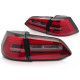 VW Golf 7 -RED WHITE LED SEQ - DIODOWE Dynamiczne LDVWS7