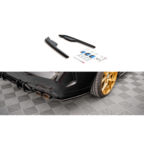 Splittery tylnego zderzaka - BMW 2 Gran Coupe F44 M-Pack