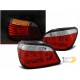 Lampy tył BMW E60 03-07 Red/White Led BAR Diodowe Dynamiczne LDBMG2
