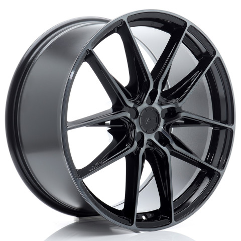 JR Wheels JR44 20x8 ET20-40 5H BLANK Black Machined w/Tinted Face