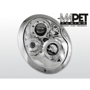 Mini Cooper 01-06 Angel Eyes CHROM soczewki ringi LPMC01