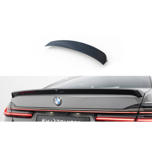 CARBON spoiler lip klapy - BMW 7 G11 M-pack Facelift