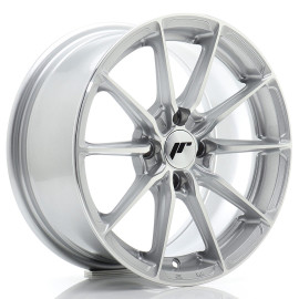 JR Wheels JR37 15x7 ET38 4x100 Silver Machined Face