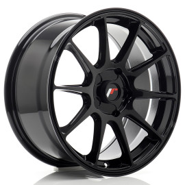 JR Wheels JR11 17x8 ET20-35 5H BLANK Gloss Black