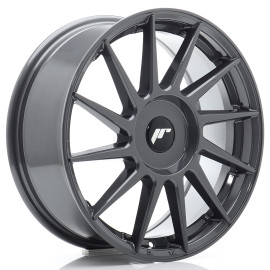 JR Wheels JR22 17x7 ET20-40 BLANK Hyper Gray