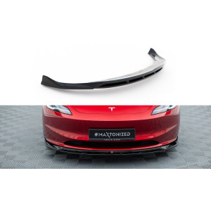 Przedni Splitter / dokładka (V.1) - Tesla Model 3 Facelift