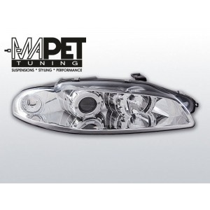Mitsubishi Eclipse 97-98 Angel Eyes CHROM soczewka ringi LPMI03