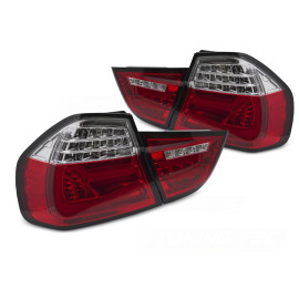 BMW E90 Red/White Led BAR Diodowe 