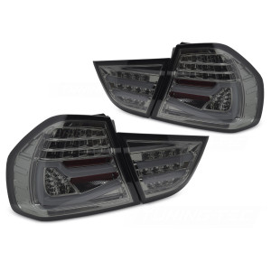 BMW E90 LCI 09-11 Smoked Led BAR Diodowe Dynamiczne LDBMK4