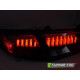 Honda Civic XI Hatchback 21- Red Smoked LED Diodowe Dynamiczne LDHO10