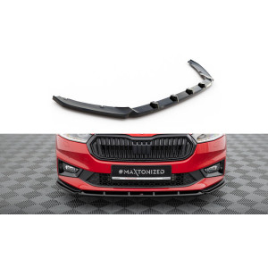 Przedni Splitter / dokładka - Skoda Fabia Monte Carlo Mk4