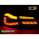 BMW F10 Sedan RED WHITE Led BAR Diodowe LDBMD5