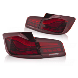 Lampy tył BMW F10 10-16 RED OLED Diodowe Dynamiczne LDBMK5