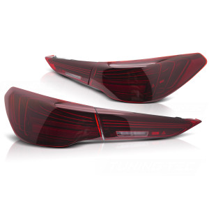 Lampy tył BMW G22 / G23 / G26 2020- RED LED Laser Look Diodowe LDBMM1