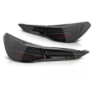 Lampy tył BMW G22 / G23 / G26 - Smoked BLACK LED Laser Look Diodowe LDBMM2