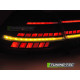 VW Golf 7 - RED WHITE LED SPORT SEQ - DIODOWE Dynamiczne 