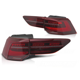 VW Golf 8 - RED LED SEQ - Czerwone DIODOWE Dynamiczne 