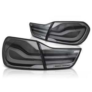 Lampy tylne BMW F32 / F33 / F36 - SMOKED LED BAR - Diodowe LDBMH2