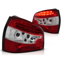 Lampy tył Audi A3 8L Clear LED Red/White - Diodowe - LDAU01