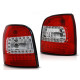 Lampy tył Audi A4 B5 Avant RED WHITE LED - Czerwono-Białe Diodowe LDAU93