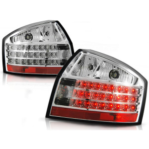 Lampy tył Audi A4 B6 Sedan - Chrom LED - Diodowe LDAU26
