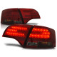 Lampy tył Audi A4 B7 Avant Kombi - Red/Black Led - Diodowe LDAU61