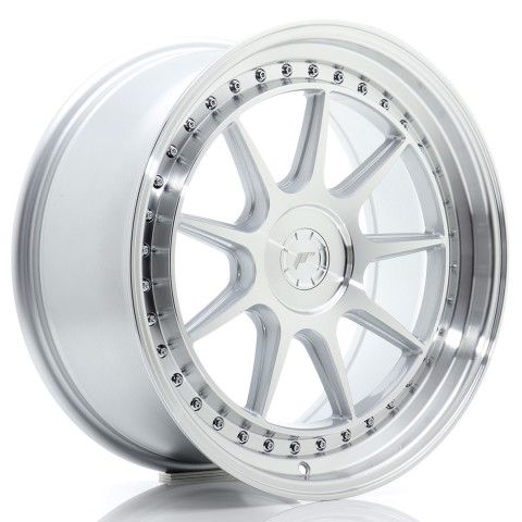 JR Wheels JR47 19x9 ET15-40 5H BLANK Silver Machined Face