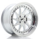 JR Wheels JR26 16x8 ET30 4x100 Silver Machined Face