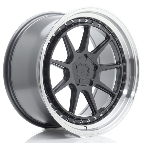 JR Wheels JR47 19x9,5 ET15-35 5H BLANK Hyper Gray w/Machined Lip