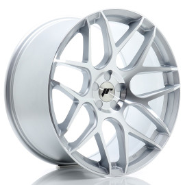 JR Wheels JR18 20x10 ET20-40 5H BLANK Silver Machined Face