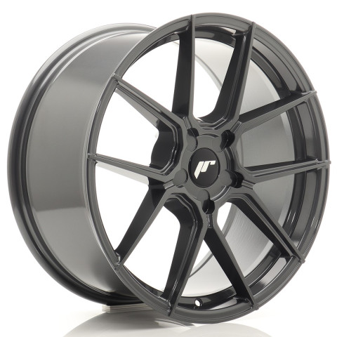 JR Wheels JR30 19x8 ET20-40 5H Blank Hyper Gray