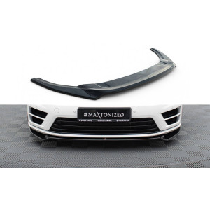 Przedni Splitter / dokładka (v.2) - VW Golf VII R / R-line 2012-