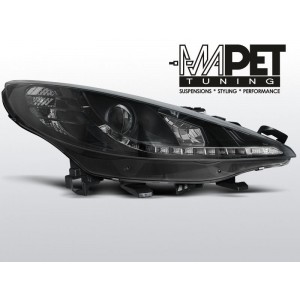 Peugeot 207 - BLACK LED - diodowe LPPE23