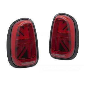 Lampy MINI COOPER R60 Countryman 00-16 RED LED didowe Flagi LDMC21