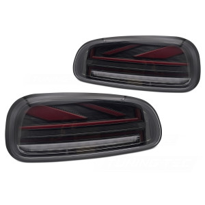 Lampy tył MINI COOPER F54 15-19 SMOKED LED Dynamiczne diodowe Flagi LDMC30