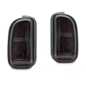 Lampy MINI COOPER R55 CLUBMAN 07-14 SMOKED LED didowe Flagi LDMC34