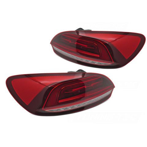 VW Scirocco III RED / WHITE LED BAR czerwono białe diodowe 