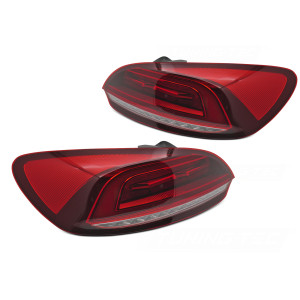Lampy VW Scirocco III RED LED BAR czerwone diodowe LDVWV6