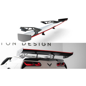 CARBON spoiler ze światłem LED V.2+ - Chevrolet Corvette C7