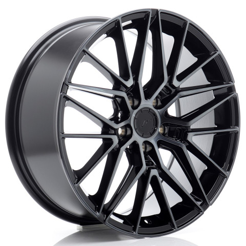 JR Wheels JR38 18x8 ET42 5x112 Black Machined w/Tinted Face