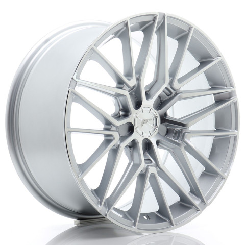 JR Wheels JR38 18x9 ET20-45 5H BLANK Silver Machined Face