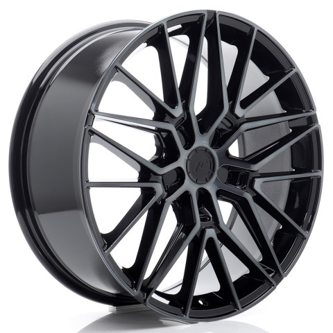 JR Wheels JR38 20x9 ET20-51 5H BLANK Black Machined w/Tinted Face