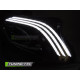 Lampy Mercedes C-klasa W205 DRL LED BLACK diodowe 