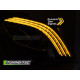 Lampy Mercedes C-klasa W205 DRL LED BLACK diodowe 